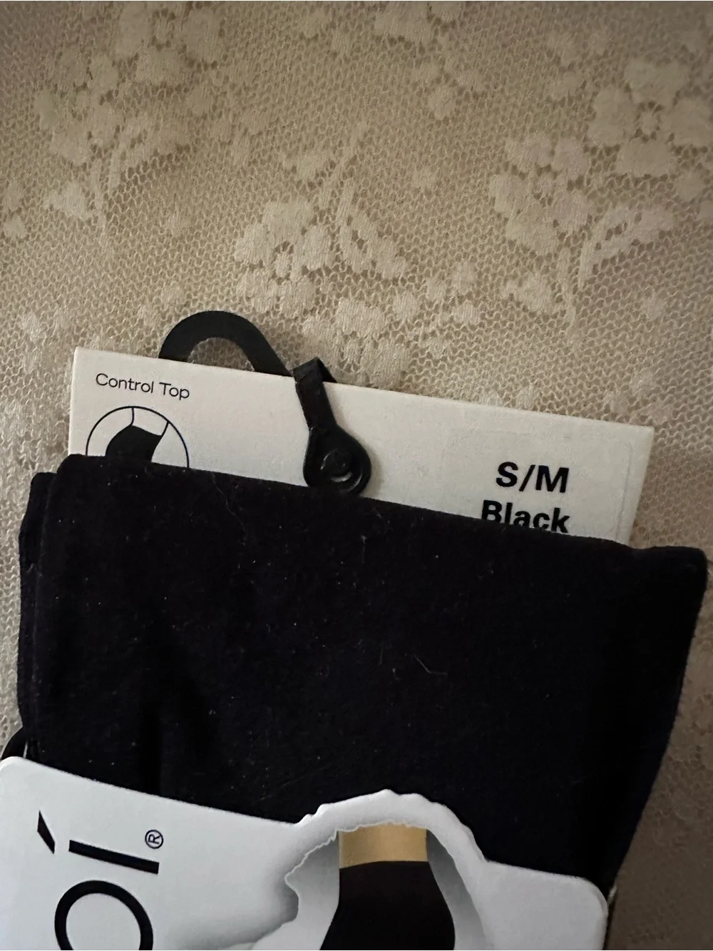 Memoi Pantyhose Small/Medium Black